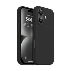 Crong Color Cover - dėklas skirtas Apple iPhone 16 black - Image 1
