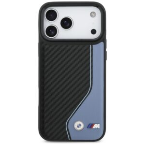 BMW M Carbon Logo MagSafe - dėklas skirtas Apple iPhone 17 Pro Max blue - Image 3