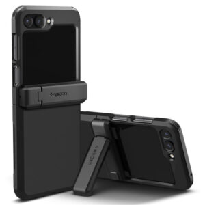 Spigen Tough Armor Pro - dėklas skirtas Samsung Galaxy Z Flip 5 Black - Image 1