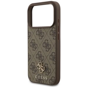 Guess 4G Small 4G and Classic MagSafe - dėklas skirtas Apple iPhone 17 Pro brown - Image 6