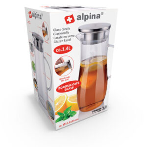 Alpina - Carafe with handle in borosilicate glass 1.4 l - Image 5