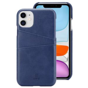Crong Neat Cover - PU Leather dėklas skirtas Apple iPhone 11 Pro blue - Image 1