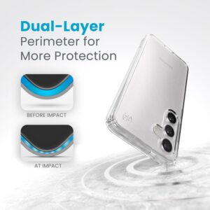 Speck Presidio Perfect-Clear - dėklas skirtas Samsung Galaxy S24 Clear/Clear - Image 3