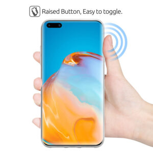 Crong Crystal Slim Cover - Protective dėklas skirtas Huawei P40 Clear - Image 4