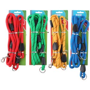 150 cm leash + 45 cm collar (red) - Image 2