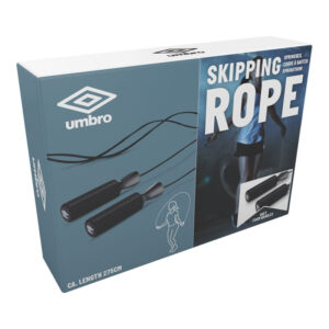 Umbro - Exercise skipping rope 275 cm (Black) - Image 2