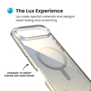 Speck Presidio Lux MagSafe - dėklas Apple iPhone Air Hyper Mirror Glitter / Silver Metallic - Image 3