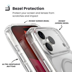 Speck Presidio Perfect Clear MagSafe - Case Apple iPhone 17 Pro Max Clear / Silver - Image 3