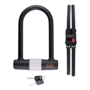 Black&Decker - Bicycle Lock / U-Lock 14x25 cm