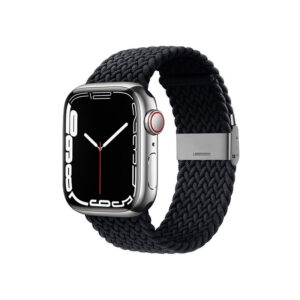 Crong Wave Band – Braided strap for Apple Watch 44/45/46/49 mm (graphite) - Image 4