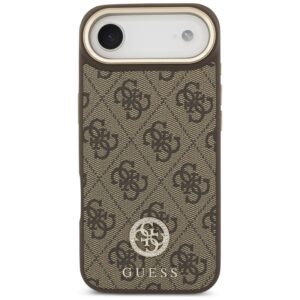 Guess 4G Strass Logo MagSafe - dėklas skirtas Apple iPhone Air Brown - Image 3