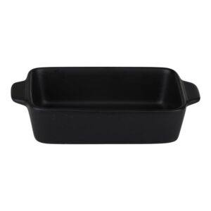 Alpina - Ceramic rectangular ovenproof dish 21.8x13.2x5 cm (black) - Image 2