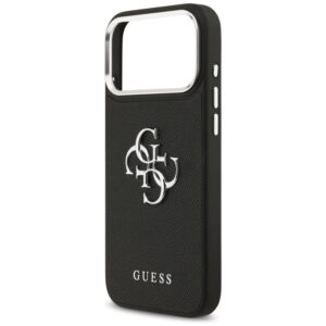 Guess Grained Big 4G Classic Logo - Case Apple iPhone 17 Pro Max black - Image 6