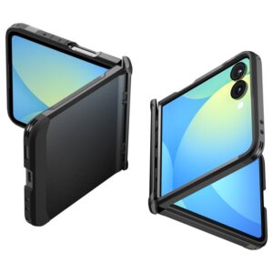 Spigen Slim Armor Pro Mag MagSafe - dėklas skirtas Samsung Galaxy Z Flip 7 Black - Image 1