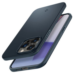 Spigen Thin Fit - dėklas skirtas Apple iPhone 14 Pro Max Navy Blue - Image 5