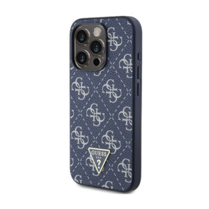 Guess 4G Triangle Metal Logo - dėklas skirtas Apple iPhone 15 Pro Max blue - Image 2