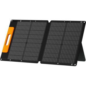 Wonder Ws60 - 60W solar panel with USB-C PD 30W & USB-A QC 18W output (Black) - Image 1