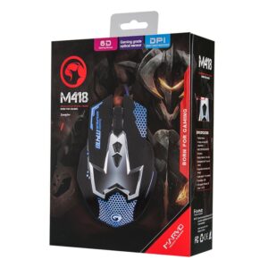 Marvo M418 - Gaming Optical Mouse 2400 DPI (Black) - Image 5