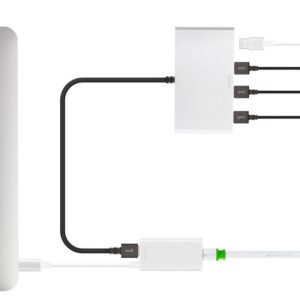 Moshi USB-C to Gigabit Ethernet Adapter Silver - Image 6