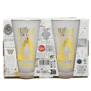 Harry Potter - Set of Two Glasses in Decorative Box from Golden Magic Collection 490 ml - Image 2