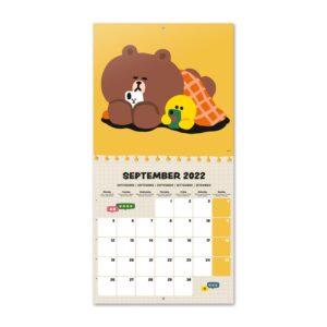 Line Friends - Calendar 2022 30x30cm - Image 3