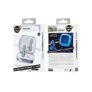 WEKOME VB09 Cyerin Series - Bluetooth belaidės ausinės V5.3 TWS su charging case baltos spalvos - Image 2
