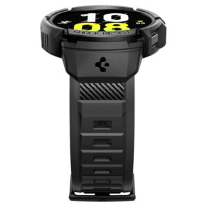Spigen Rugged Armor Pro - Strap + case for Samsung Galaxy Watch 6 44 mm (Black) - Image 6