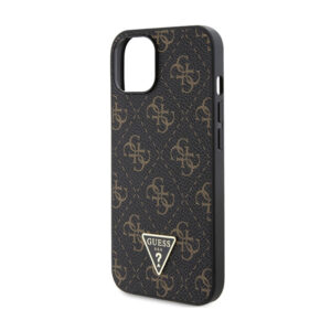 Guess 4G Triangle Metal Logo - dėklas skirtas Apple iPhone 15 Plus Black - Image 6