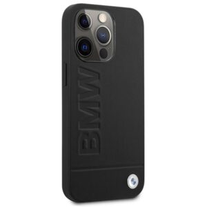 BMW Signature Logo Imprint MagSafe - dėklas skirtas Apple iPhone 14 Pro Black - Image 4
