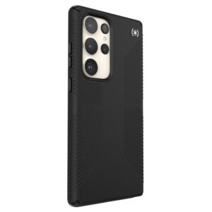 Speck Presidio2 Grip - Anti-slip dėklas skirtas Samsung Galaxy S23 Ultra Black/Black/White - Image 4