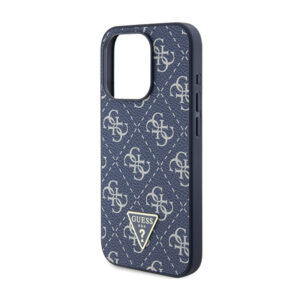 Guess 4G Triangle Metal Logo - dėklas skirtas Apple iPhone 15 Pro Max blue - Image 6