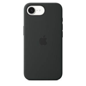 Apple Silicone Case – Silicone Case with MagSafe for Apple iPhone 16e Black - Image 1