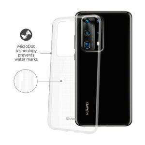 Crong Crystal Slim Cover - Protective dėklas skirtas Huawei P40 Pro Clear - Image 3
