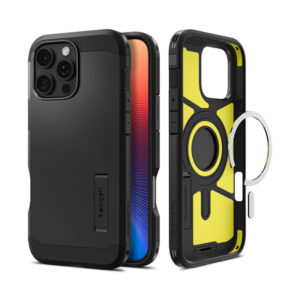 Spigen Tough Armor Mag MagSafe - dėklas skirtas Apple iPhone 16 Pro Max Black