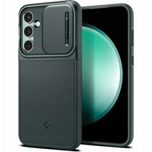 Spigen Optik Armor - dėklas skirtas Samsung Galaxy S23 FE Abyss Green - Image 1
