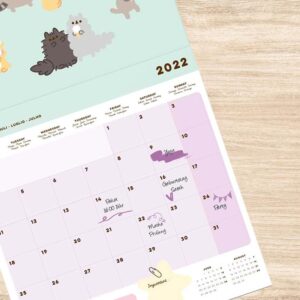 Pusheen - Wall calendar 30 x 30 cm 2022 from the Foodie collection - Image 4
