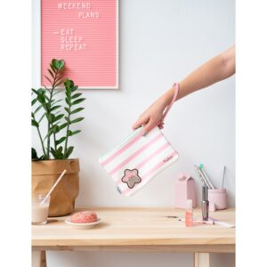 Pusheen - Rose Collection cosmetic bag (23 x 16.5 x 2.5 cm) - Image 3