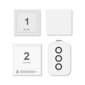 Crong Lens Ring - Apsauginis stiklas skirtas the camera lens Samsung Galaxy S24 (clear) - Image 2