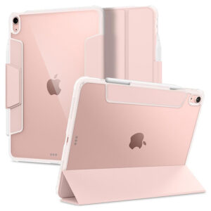 Spigen Ultra Hybrid Pro - dėklas skirtas Apple iPad Air 11" M3 2025 / M2 2024 / Apple iPad Air 10.9" 5th-4th gen. 2022-2020 Rose Gold