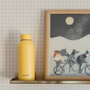 Quokka Solid - Stainless Steel Thermal Bottle 510 ml (Light Yellow) - Image 4