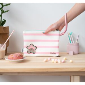 Pusheen - Rose Collection cosmetic bag (23 x 16.5 x 2.5 cm) - Image 5