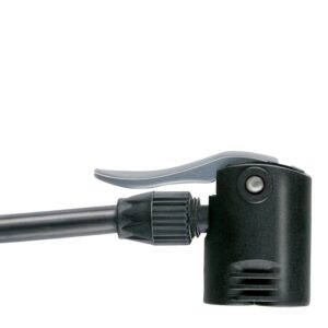 Dunlop - Floor pump for bikes, balls, mattresses with pressure gauge (Red) - Image 6