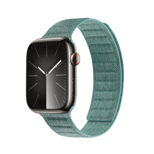 Crong Melange – Magnetic apyrankė skirta Apple Watch 38/40/41/42 mm turquoise mélange