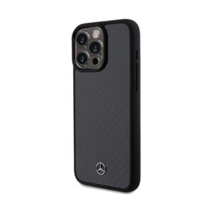 Mercedes Carbon Fiber Dynamic - dėklas skirtas Apple iPhone 15 Pro Max Black - Image 2