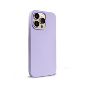 Crong Color Cover Liquid Silicone dėklas skirtas Apple iPhone 14 Pro Max Purple - Image 3