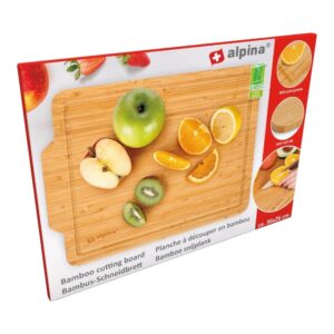 Alpina - Bamboo Wood Chopping Board 36x26 cm - Image 2