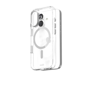 Moshi iGlaze MagSafe - Case Apple iPhone 17 Luna Silver - Image 1