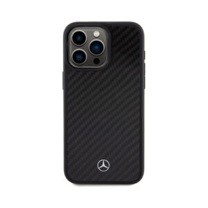 Mercedes Carbon Fiber Dynamic - dėklas skirtas Apple iPhone 15 Pro Max Black - Image 3