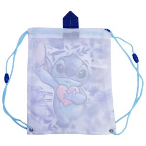 Disney Stitch - Drawstring Backpack/School Bag (30 x 25 cm) - Image 2