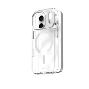 Moshi iGlaze MagSafe - Case Apple iPhone 17 Pro Luna Silver - Image 1